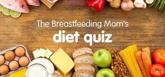 The Breastfeeding Mom's diet quiz
